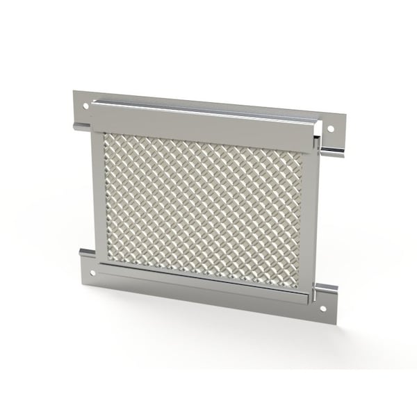 Filter, 7 in. H x 5 in. W x 1/2 in. L, Aluminum